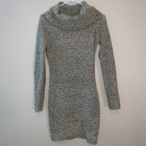 Charlotte Russe Cowl Neck Sweater Dress